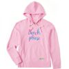 Women Life is Good Sweatshirts & Hoodies | Women'S Tie Dye Beach Please Simply True Fleece Hoodie Happy Pink