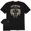 Men Life is Good Graphic Tees | Men'S Crafty Tigers Short Sleeve Tee Jet Black