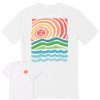 Men Life is Good Graphic Tees | Men'S Breezeblock Short Sleeve Tee Cloud White