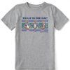 Kids Life is Good Graphic Tees | Kids Vintage Today Is The Day Tiger Stripes Crusher Tee Heather Gray