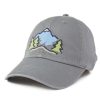 Women Life is Good Hats | Get Out Mountain Chill Cap Slate Gray