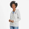 Women Life is Good Sweatshirts & Hoodies | Women'S Lig Ballyard Simply True Fleece Zip Hoodie Light Heather Gray