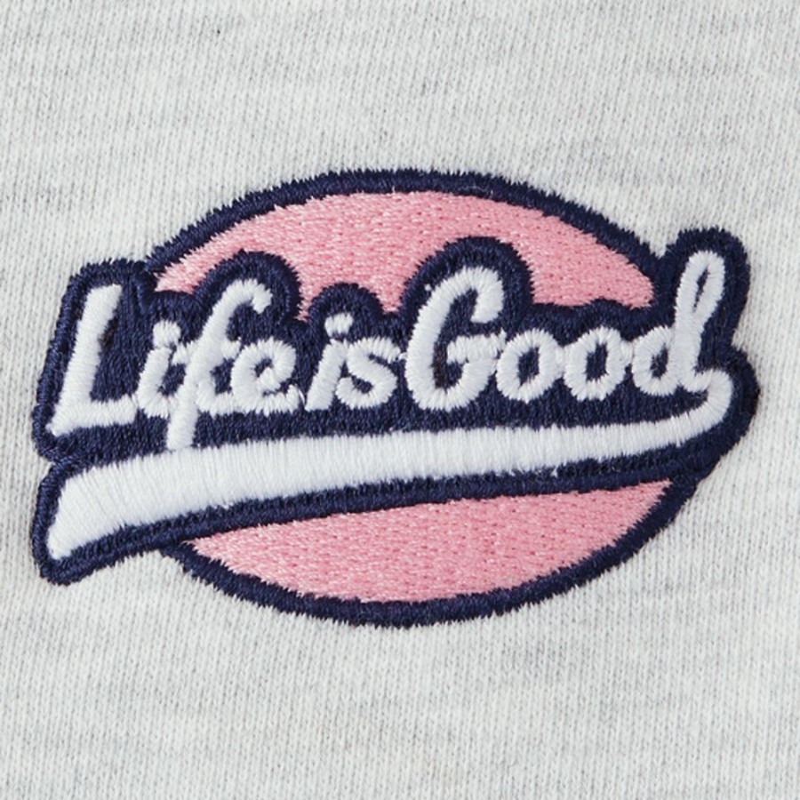 Women Life is Good Sweatshirts & Hoodies | Women'S Lig Ballyard Simply True Fleece Zip Hoodie Light Heather Gray