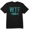 Men Life is Good Graphic Tees | Men'S Wtf Short Sleeve Tee Jet Black