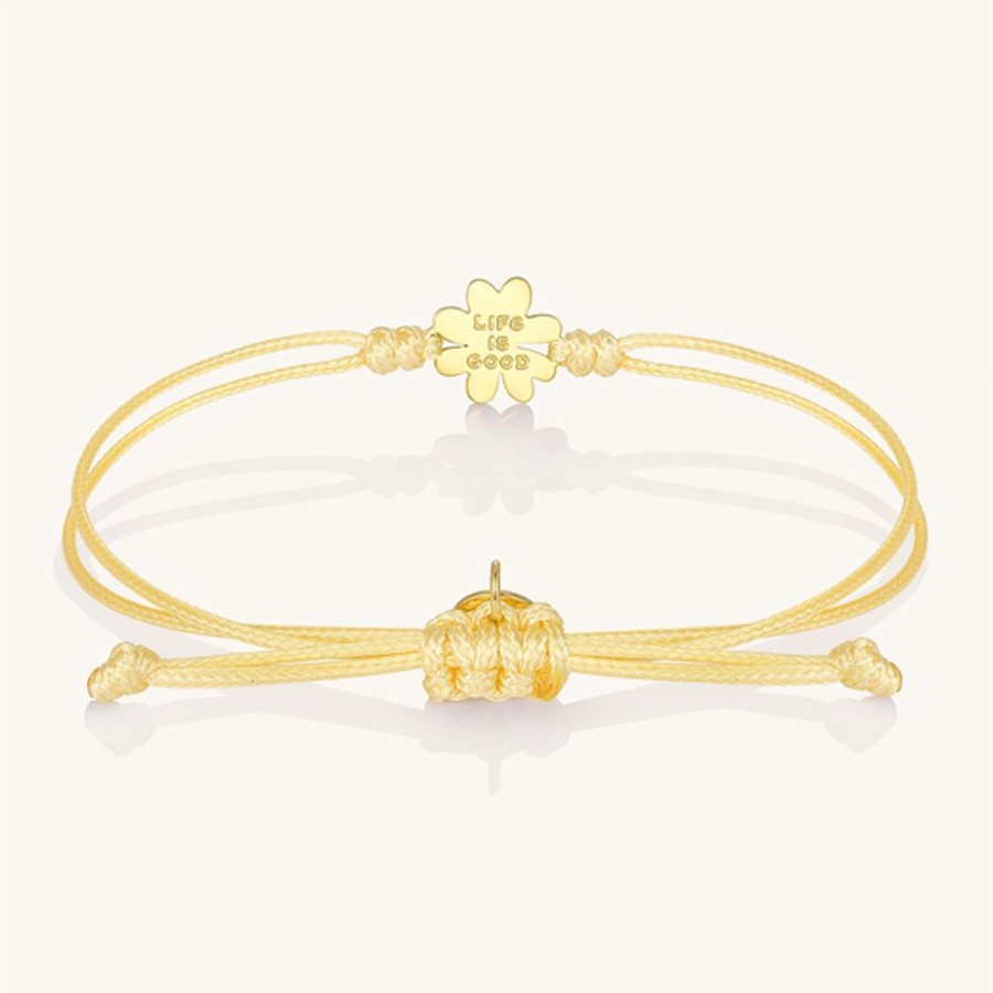 Women MantraBand Jewelry | Mantraband Daisy Thread Bracelet Yellow