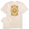 Men Life is Good Graphic Tees | Men'S The World Sparkles With Light Short Sleeve Tee Putty White