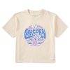 Women Life is Good Boxy Tees | Women'S Capricorn Zodiac Vibes Boxy Crusher Tee Putty White