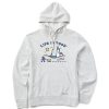 Men Life is Good Sweatshirts & Hoodies | Men'S Jake And Rocket Lighthouse Walk Simply True Fleece Hoodie Light Heather Gray