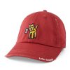 Women Life is Good Hats | Rocket Loyalty Sunwashed Chill Cap Faded Red