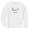 Women Life is Good Sweatshirts & Hoodies | Women'S Tie Dye Dachshund Simply True Fleece Crew Cloud White