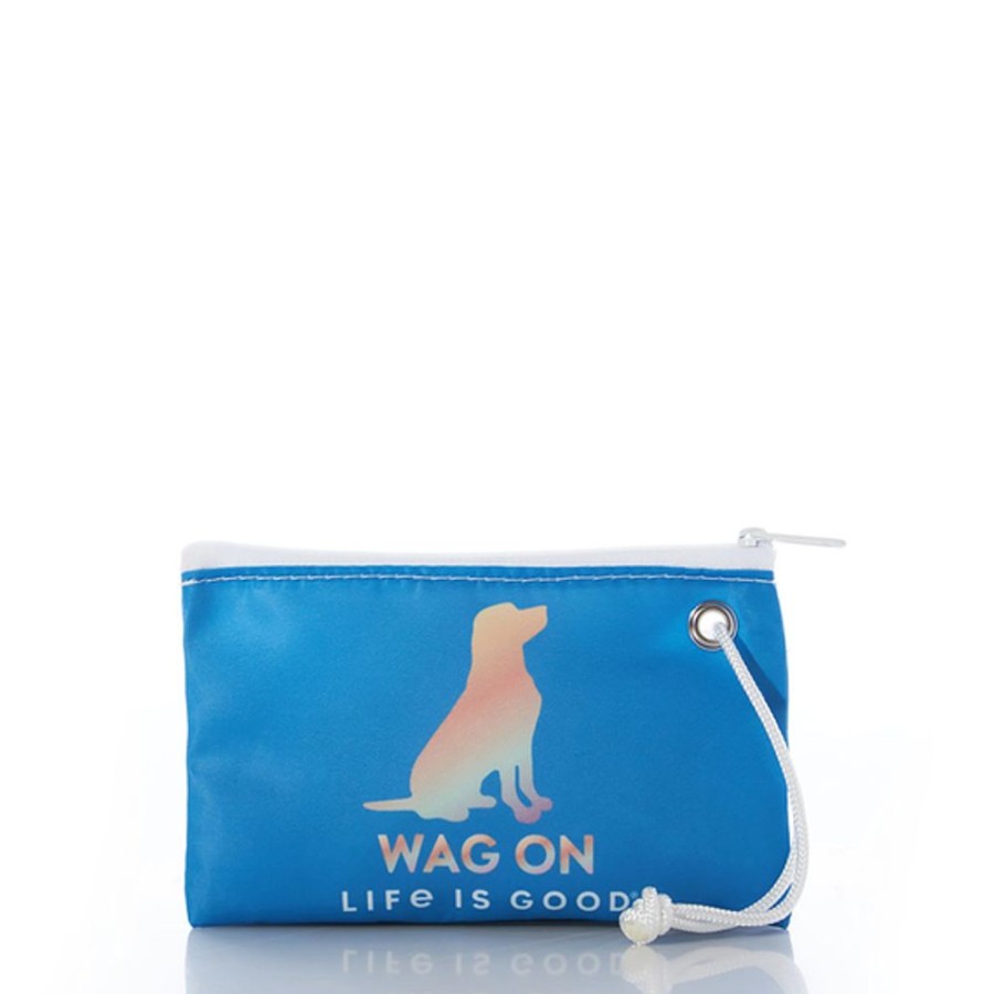 Women Sea Bags Bags, Backpacks & Totes | Sea Bags Wag On Wristlet Cool Blue