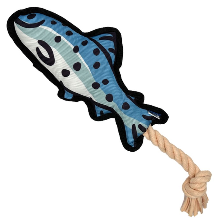 Home Mason Pet Toys | Fish Rope Dog Toy Multi-Color