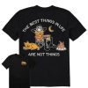 Men Life is Good Graphic Tees | Men'S The Best Things Campsite Short Sleeve Tee Jet Black