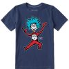 Kids Life is Good Graphic Tees | Kids Thing 2 Crusher Tee Darkest Blue