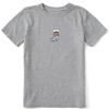 Kids Life is Good Graphic Tees | Kids Quirky Lil' Sailor Crusher Tee Heather Gray