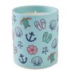 Home A Cheerful Giver Candles | Vintage Beach Icons 12Oz Ceramic Soy Candle Beach Blue