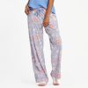 Women Life is Good Sleepwear | Women'S Daisy Wildflower Pattern Snuggle Up Sleep Pant Himalayan Pink