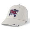 Men Life is Good Hats | Jake Unlimited Smileage Chill Cap Bone